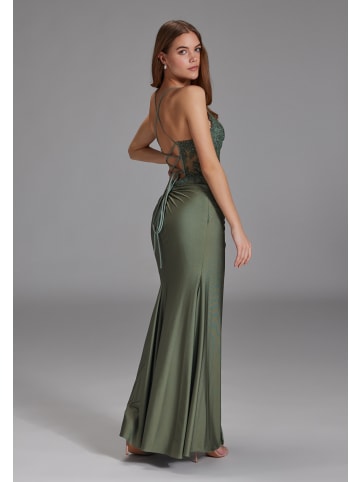 HEY KYLA Abendkleid in schilf - 0002