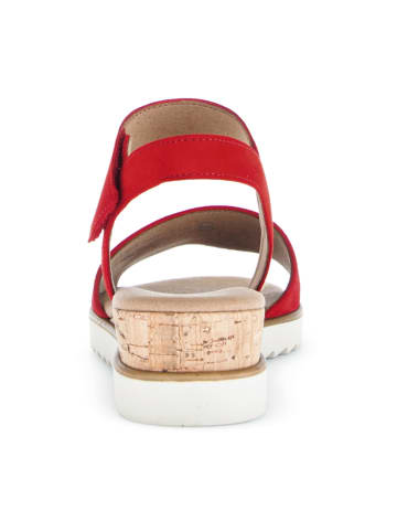 Gabor Comfort Keilsandaletten in Rot