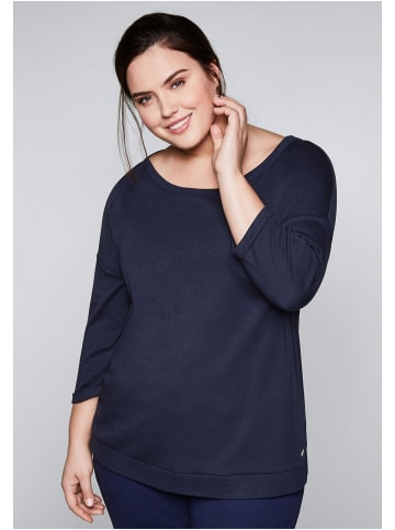 sheego Sweatshirt in marine