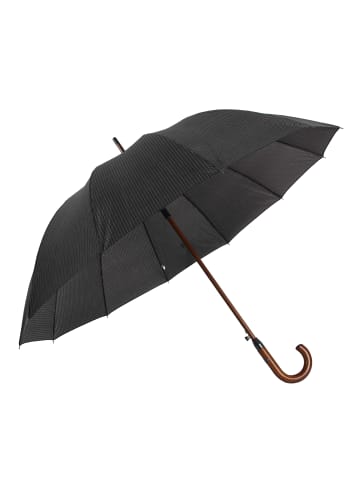 COFI 1453 Stockregenschirm Stockschirm Regenschirm Holzgriff mit in Kariert