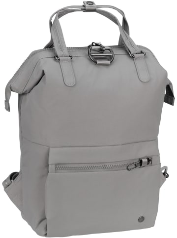 Pacsafe Rucksack / Backpack Citysafe CX Mini Backpack in Econyl Gravity Gray