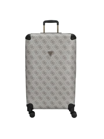 Guess Berta 28 IN - 4-Rollen-Trolley 77 cm erw. (dark taupe logo) in dark taupe logo