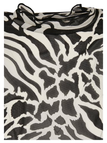 Urban Classics Kleider in white/black