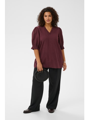 KAFFE curve Bluse kurzarm KCpenelopia Regular fit in Fudge