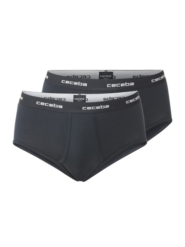 CECEBA Slip 2Er Pack New Classics in blau-dunkel-uni