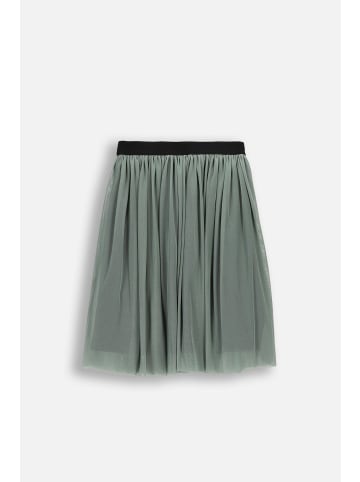 Coccodrillo Midirock aus Tüll in grün