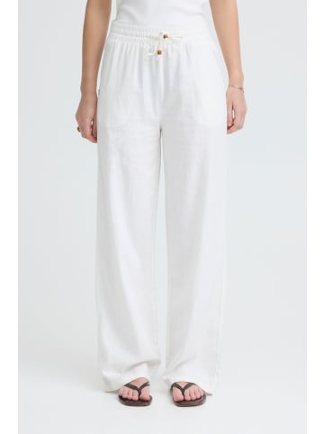 Oxmo Leinenhose OXAlfas in Weiß