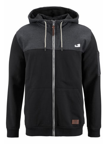 OCEAN SPORTSWEAR Sweatjacke in schwarz