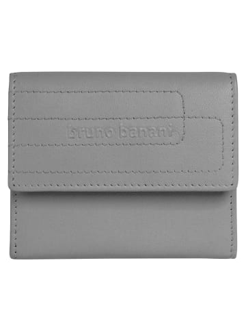 Bruno Banani Geldbörse echt Leder in grau