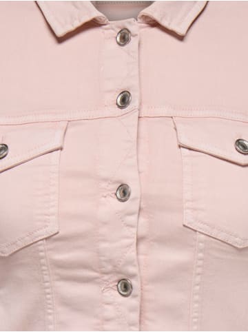 ONLY Carmakoma Jeansjacke in Pale Lilac