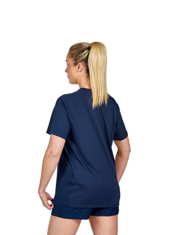 erima Unisex Erwachsene Liga Star Trainings T-Shirt in new navy/weiss