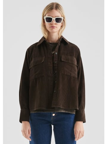 QS Bluse in 8947_dunkelbraun
