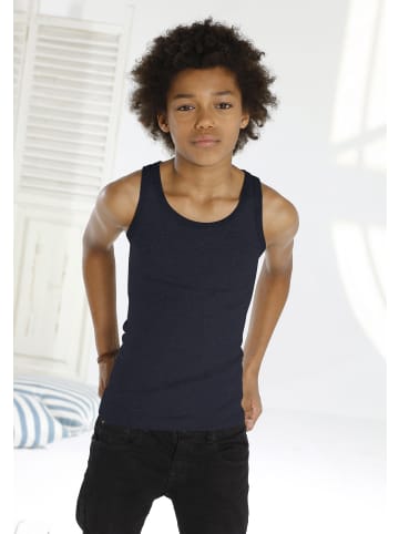 H.I.S Tanktop in weiß, marine