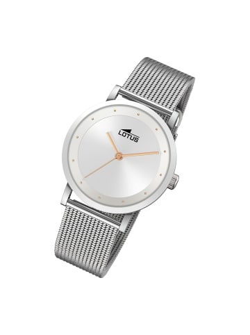Lotus Analog-Armbanduhr Lotus Trendy silber mittel (ca. 35mm)
