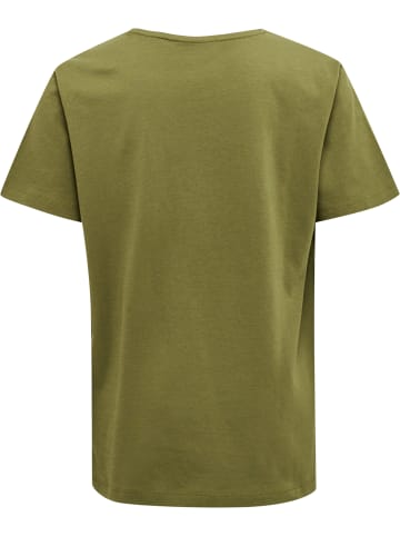 Hummel Hummel T-Shirt Hmlcloud Kinder in OLIVE BRANCH