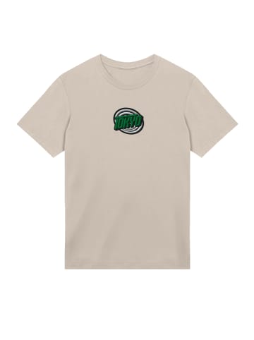F4NT4STIC T-Shirt Tokyo Stickerei in sand