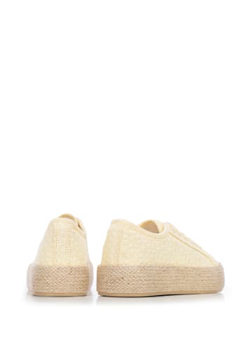 Wittchen Damensneaker Mit Strohböden in Yellow
