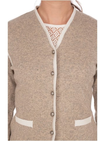 OS-Trachten Strickjacke 457019-0771 in natur