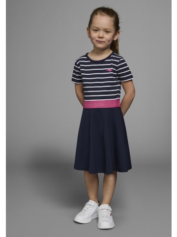 Kangaroos Jerseykleid in marine-gestreift