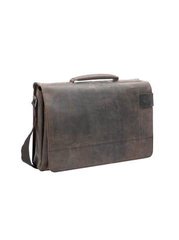Strellson Aktentasche 'Richmond Jim in Dunkelbraun 40 x 29 x 12 cm'