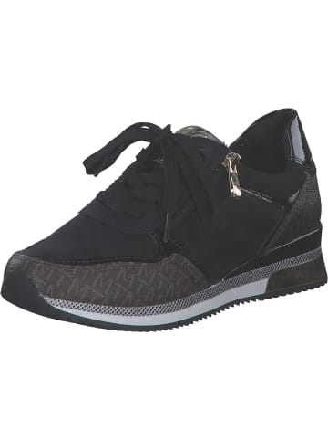 Marco Tozzi Schnürschuhe in black comb