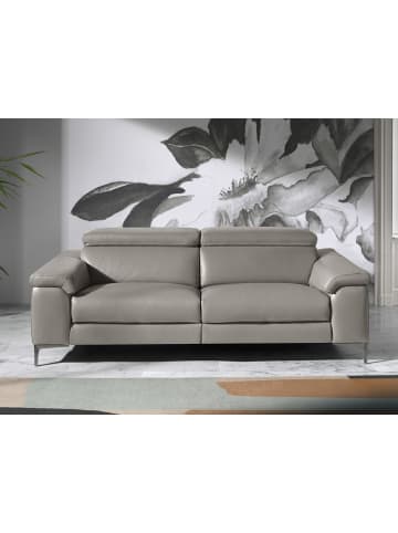 Angel Cerdá Relax-Sofa 6122 in Grau / Stahl