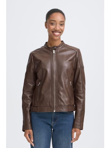 Oxmo Lederjacke OXDenise in Braun