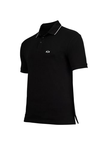 Armani Exchange Poloshirt in Schwarz
