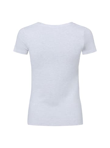 Marie Lund T-Shirt in hellgrau - 0065