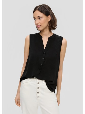 QS Bluse in 9999_schwarz