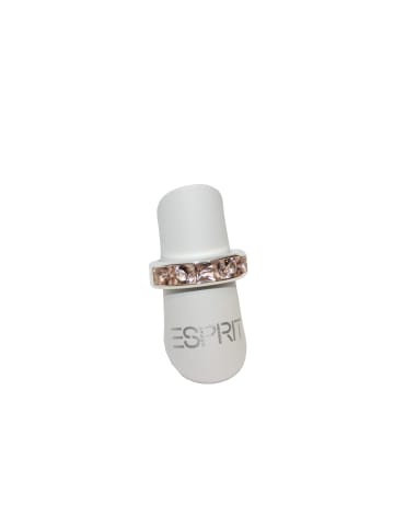 ESPRIT Esprit Damenring in Silber und Champagne aus 925er Sterling-Silber