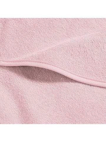 Erwin Müller Frottier Kapuzenbadetuch in rosé