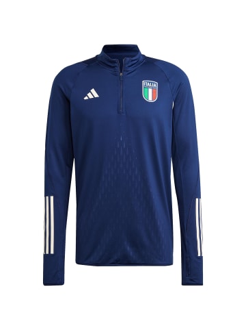 adidas Performance Trainingspullover Italien Pro Top in dunkelblau / weiß