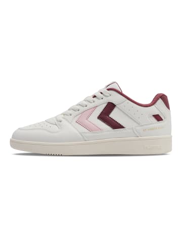 Hummel Schnürsenkel Sneaker St. Power Lebensstil Damen in WHITE/PINK