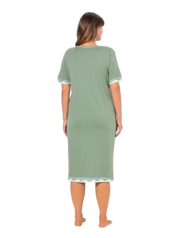 Ulla Popken Nachthemd in khaki