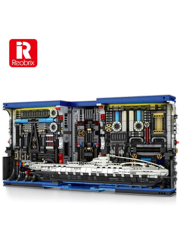 COFI 1453 Reobrix 66038 U-Boot Buch Klemmbaustein Diorama 3372 Teile ab 14 in Mehrfarbig