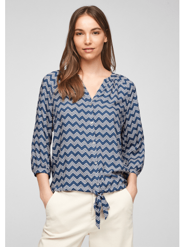 s.Oliver Bluse 3/4 Arm in Blau