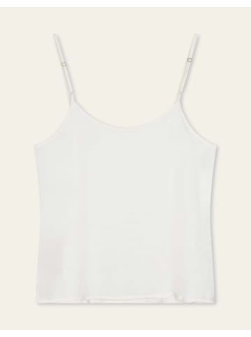 Oilily Baksha Solid Spaghetti Top in Weiss