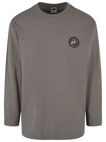 Urban Classics Longsleeves in asphalt