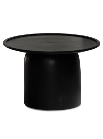 FineBuy Couchtisch in Schwarz / Mango / 60x60x40