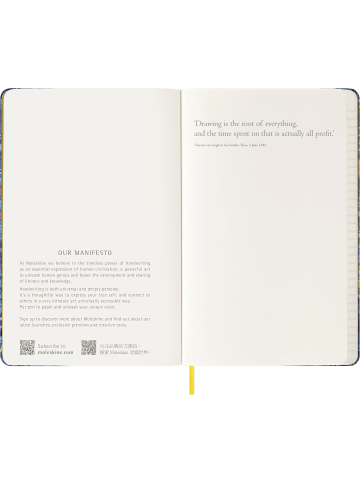 Moleskine Notizbuch "Van Gogh" in verschiedene Farben