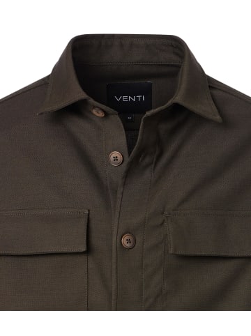 Venti Hemdjacke in Dunkelgrün