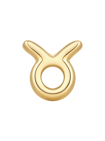 Glanzstücke München Piercing Sternzeichen Stier aus Sterling Silber in gelbgold
