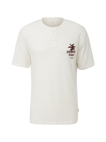 s.Oliver T-Shirt in 01D1_weiß