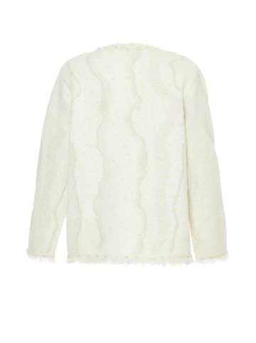 zitha Damen Strickjacke in Wollweiss