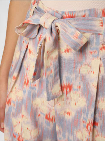 IPURI Shorts mit Leinen-Anteil in hellblau koralle