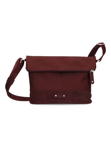 Zwei Olli Umhängetasche 28 cm bordeaux