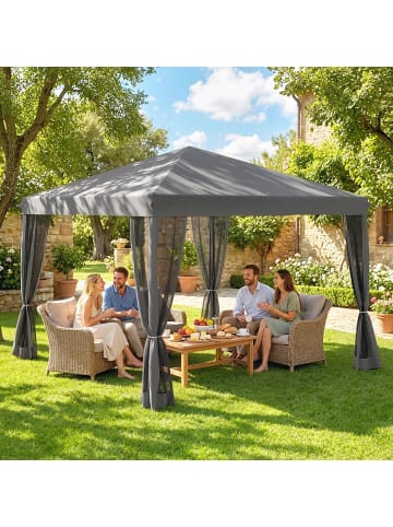 Outsunny Pavillon,295cm x 295cm x 260cm,mehrfarbig