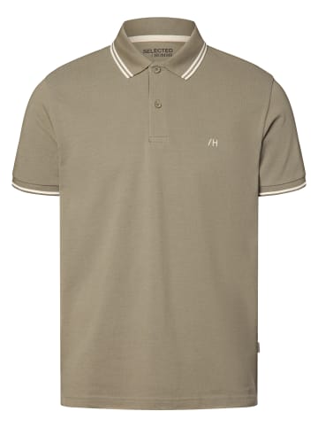 Selected Poloshirt SLHDante in schilf