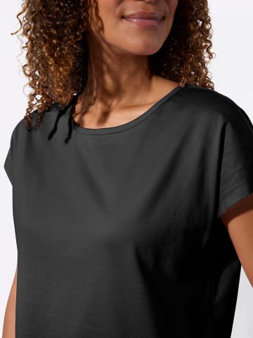 WITT WEIDEN Shirt in schwarz + ecru